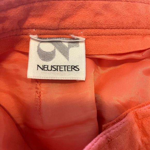 Vintage Suede Wide Leg Trousers - Neusteters - Picture 8 of 8